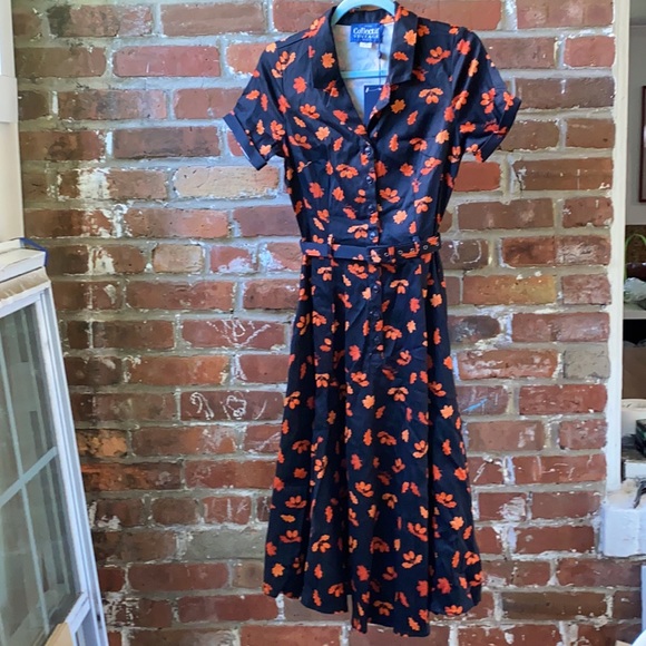 Collectif London Dresses & Skirts - Collectif London Caterina Acorn Swing Dress US 4